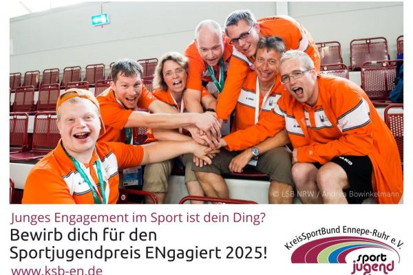 Sportjugendpreis „ENgagiert“ startet in die Bewerbungsphase