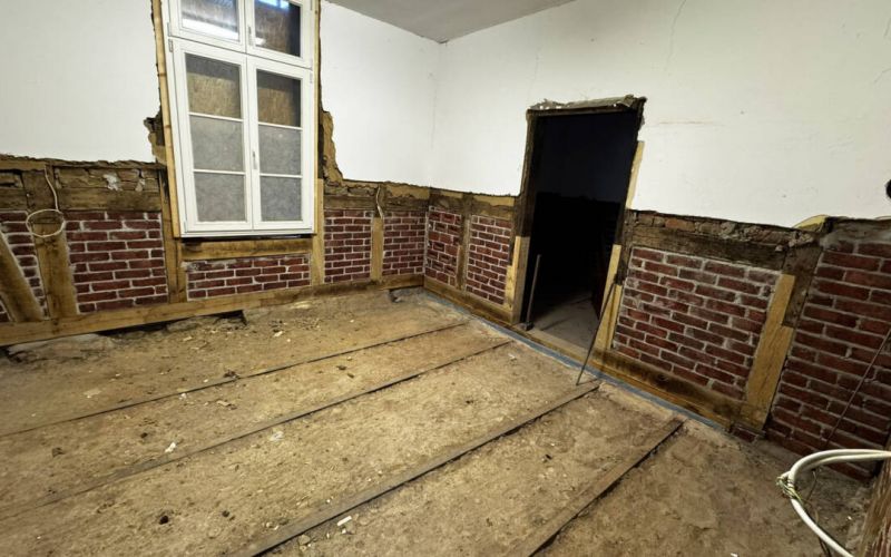 Schleusenwärterhäuschen denkmalgetreu saniert