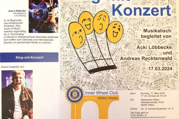 Inner-Wheel-Club: Mitsingen für den guten Zweck