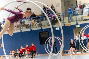Marie-Kristin Schnittger erreichte in der Spirale die Tagesbestwertung in ihrer Altersklasse. Am Ende sprang Platz 8 heraus. Foto: Archiv