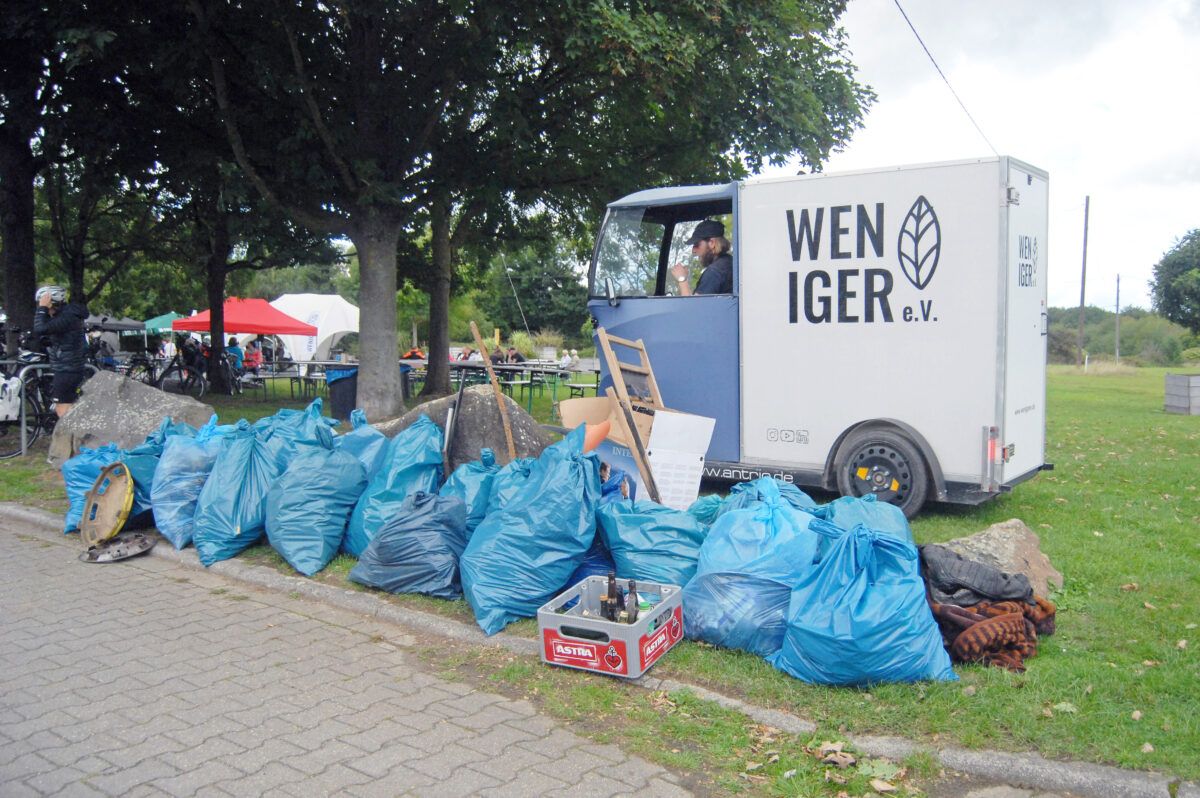 200 Kilogramm beim sechsten Ruhr-Clean-Up