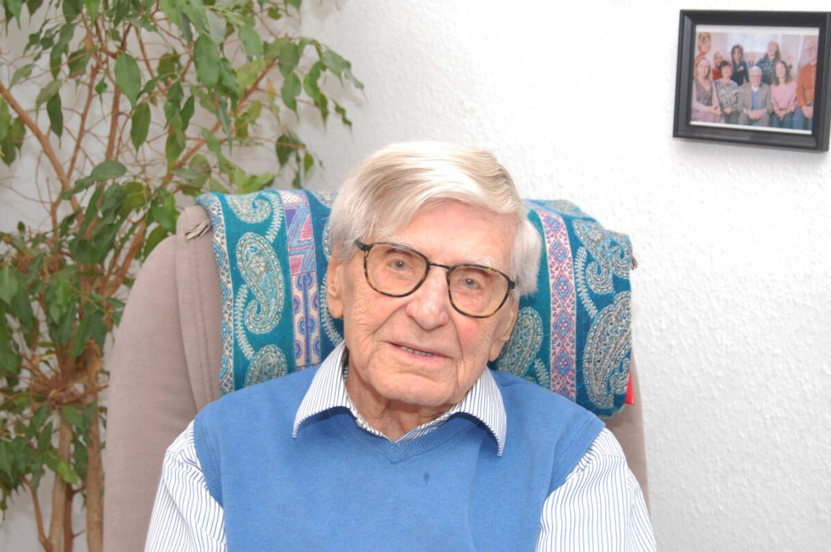 Wolfgang Preusche ist 104 Jahre alt geworden