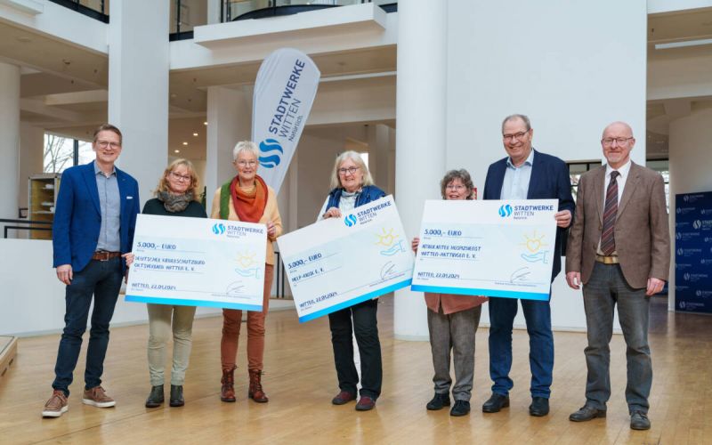 Stadtwerke Witten: Spendenaktion endet mit Rekordsumme
