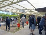 Reges Treiben auf dem Campingplatz Steger beim Auftakt