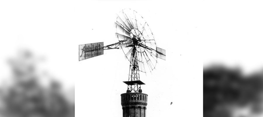 Windkraft in Bommern anno 1923