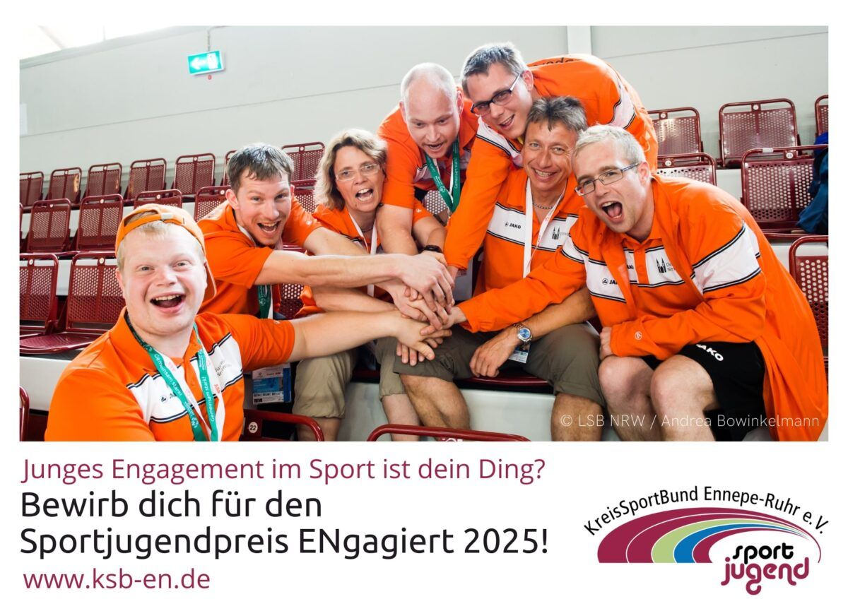 Sportjugendpreis „ENgagiert“ startet in die Bewerbungsphase