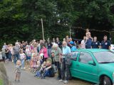 Zahlreiche Besucher wollten die Vorführung der jungen Feuerwehrleute live miterleben.