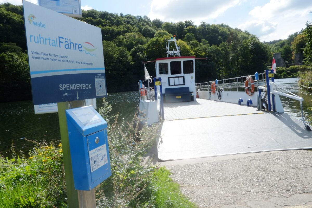 Schleusenwärterhaus, Bethaus und Zollhaus gut frequentiert