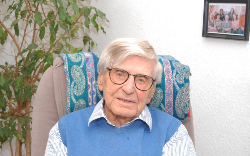 Wolfgang Preusche ist 104 Jahre alt geworden