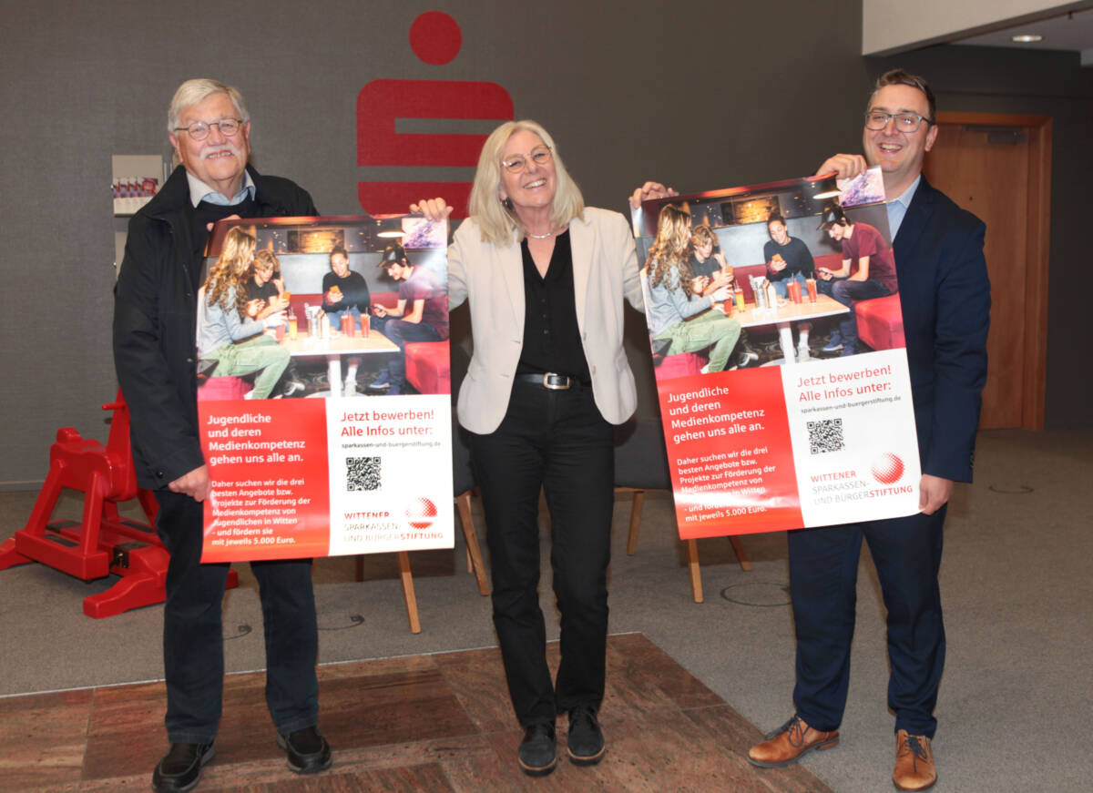 Drei Jugend-Projekte werden mit jeweils 5.000 Euro gefördert