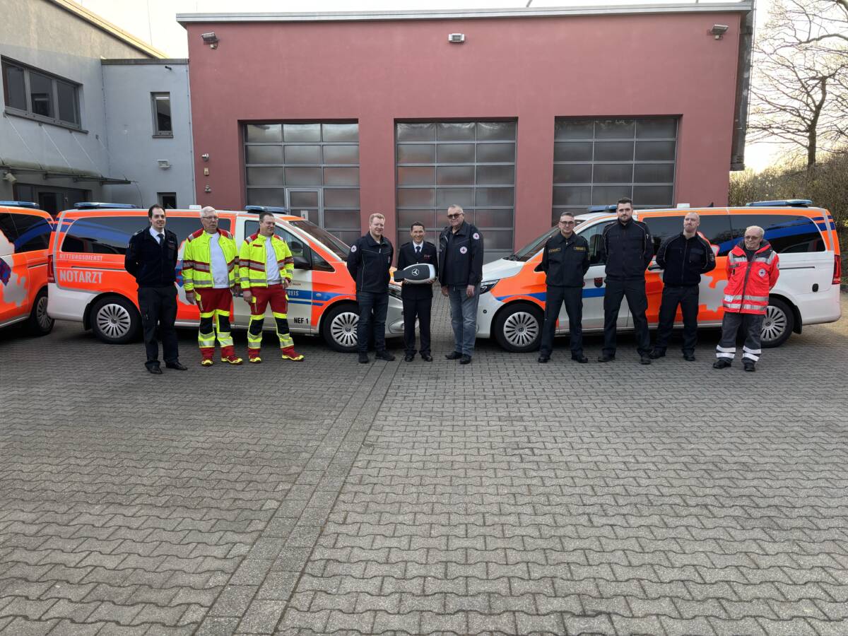 Zweite Karriere für vier Notarzteinsatzfahrzeuge im Ennepe-Ruhr-Kreis
