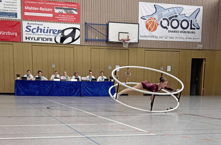 Lilli Hebestreit erturnte sich den elften Platz. Foto: Verein