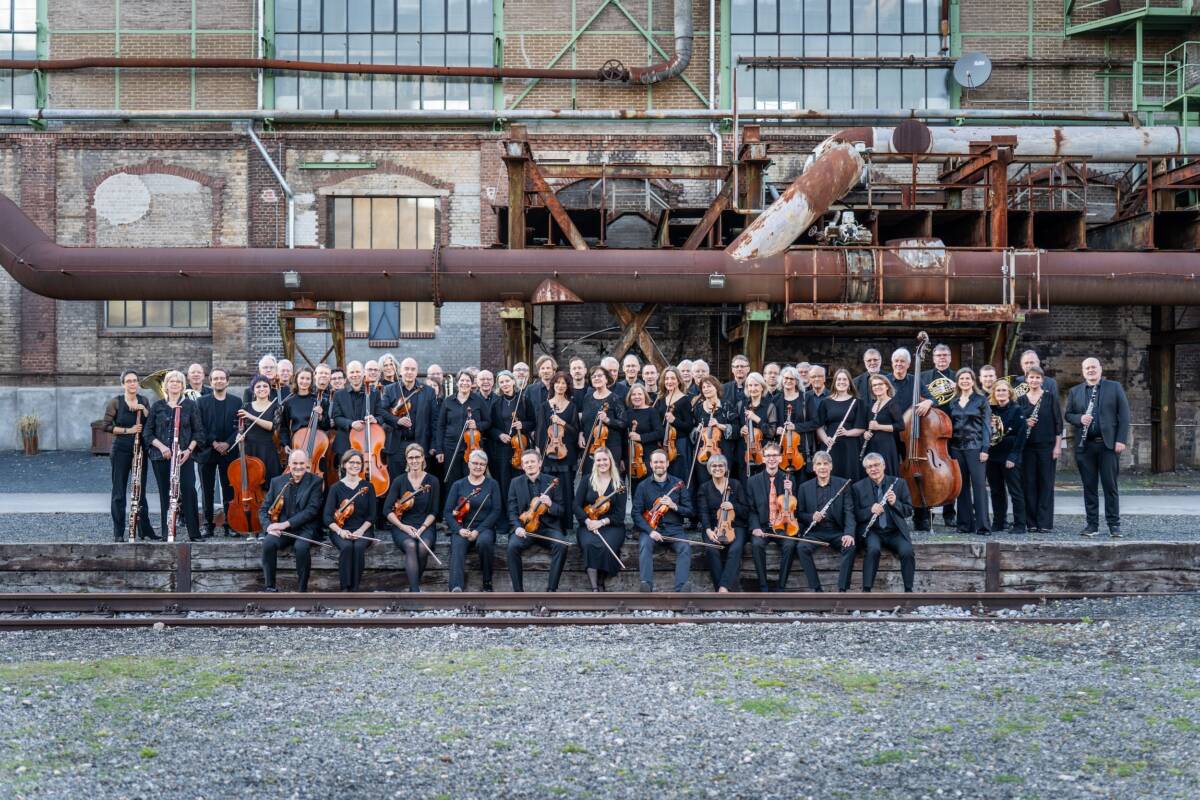 Die Rhein-Ruhr-Philharmonie tritt am 14. November in der Gebläsehalle der Henrichshütte in Hattingen auf. Das Thema des Konzerts lautet „Vom Auenland zu Alpengipfeln“. Foto: Rhein-Ruhr-Philharmonie