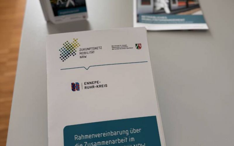 Nachhaltige Mobilität fördern - Ennepe-Ruhr-Kreis setzt Zusammenarbeit fort