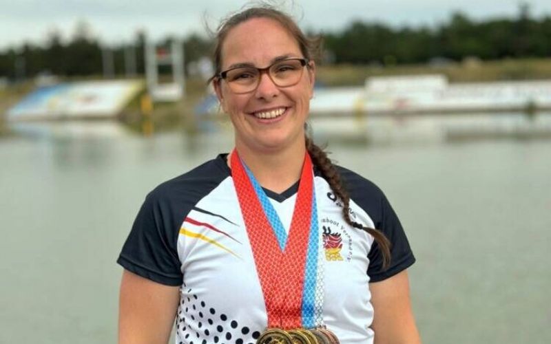 Sieben Medaillen für Nadine Tarrach bei Drachenboot-EM