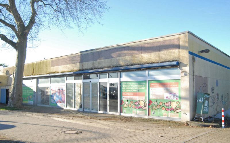 Wochenmarkt Schnee: Stand fast für lau