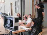 Die niederländische Filmcrew aus Amsterdam bei der Asics dreht geheime Werbespots beim TuS Bommern