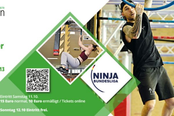 Ninja-Bundesliga in Bommern am 11. und 12. Oktober