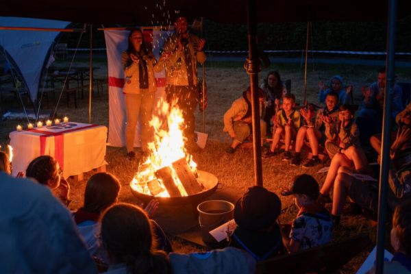 Großes Zeltlager im Herzen Bommerns
