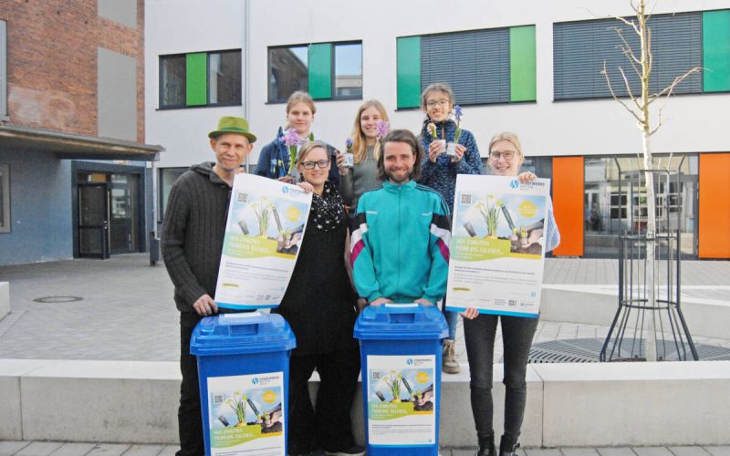 Nachhaltigkeits-AG vom AMG bekommt eigene Tonne