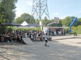 Party auf der Skater-Anlage