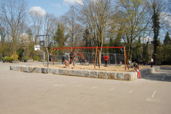 Pausenspaß an der Brenschenschule - Förderverein hat sich mächtig ins Zeug gelegt