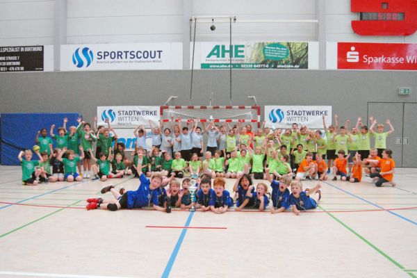 Stadt-Grundschul-Meisterschaft im Handball stark umkämpft