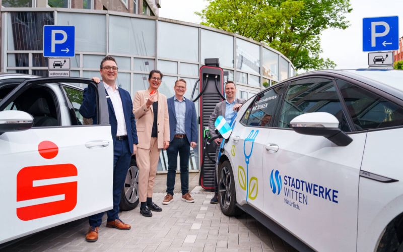 Stadtwerke und Sparkasse haben angeschlossen