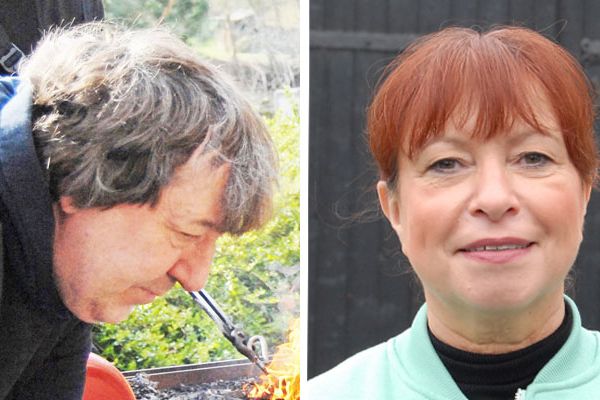 Die Schlammschlacht ums Bethaus: Die Helden unserer Geschichte: Ex-Bethaus-Schmied Rainer Simmat und Stadtmarketing-Chefin Sandra Gagliardi.