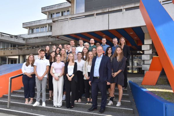 Landrat begrüßt Azubis im gehobenen Dienst