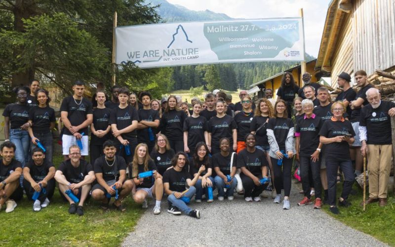 Internationales Jugendcamp „We Are Nature“ in Mallnitz