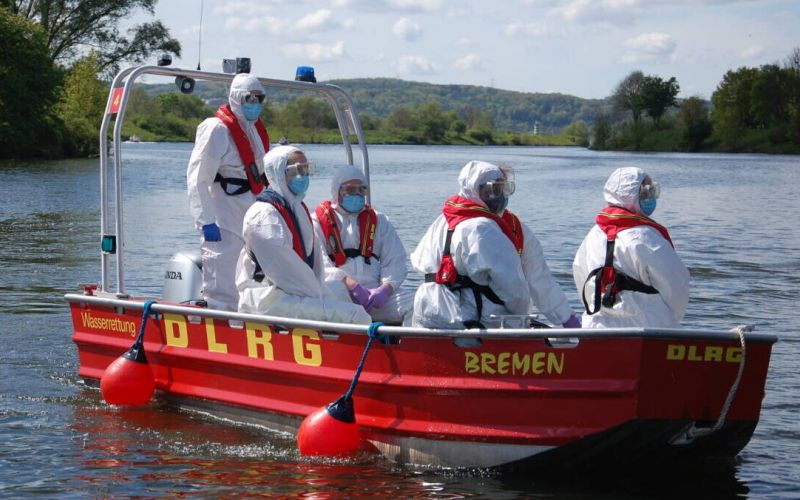 Ernstfall auf dem Kemnader See geprobt