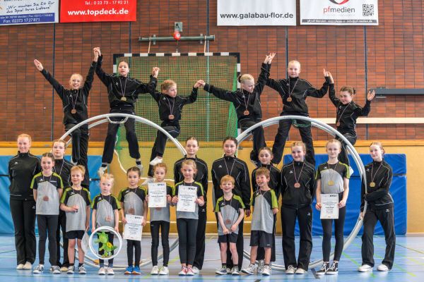 Rhönrad: TuS Bommern sichert sich sechs Gaumeistertitel