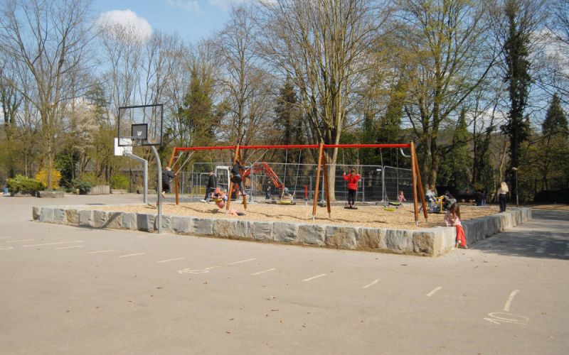 Pausenspaß an der Brenschenschule - Förderverein hat sich mächtig ins Zeug gelegt