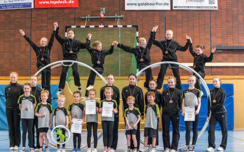 Rhönrad: TuS Bommern sichert sich sechs Gaumeistertitel