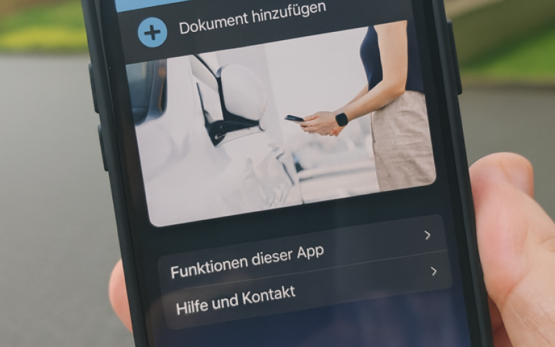 Digitaler Fahrzeugschein: App macht Papier überflüssig