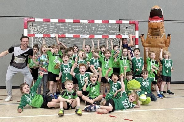 Handball-Spielfest in Bommern war gut besucht