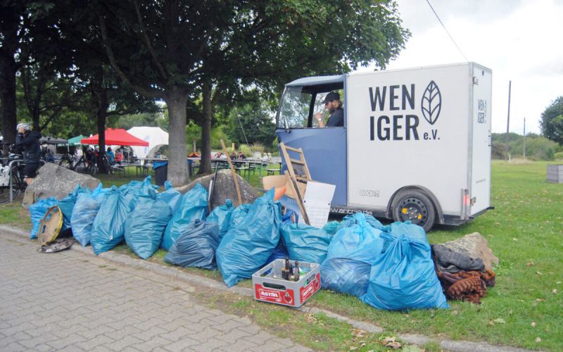 200 Kilogramm beim sechsten Ruhr-Clean-Up