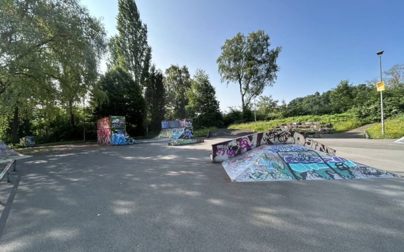 Die 25 Jahre alte Skateranlage im Schöntal kann mit den Fördermitteln jetzt saniert werden. Foto: Stadt Wetter (Ruhr)