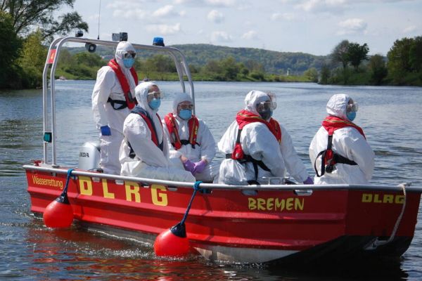 Ernstfall auf dem Kemnader See geprobt
