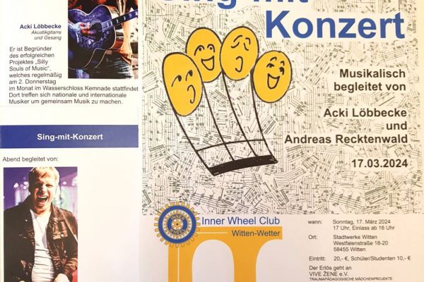 Inner-Wheel-Club: Mitsingen für den guten Zweck