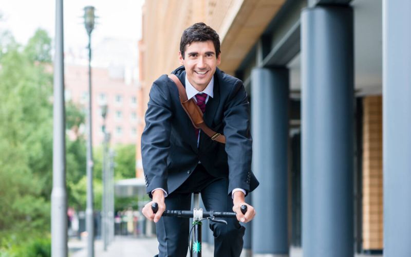 ADFC und AOK NordWest: "Mit dem Rad zur Arbeit"