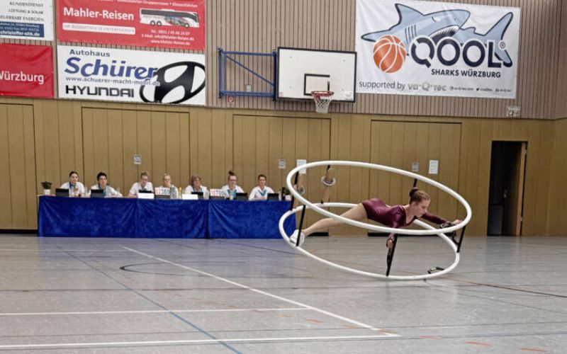 Lilli Hebestreit erturnte sich den elften Platz. Foto: Verein