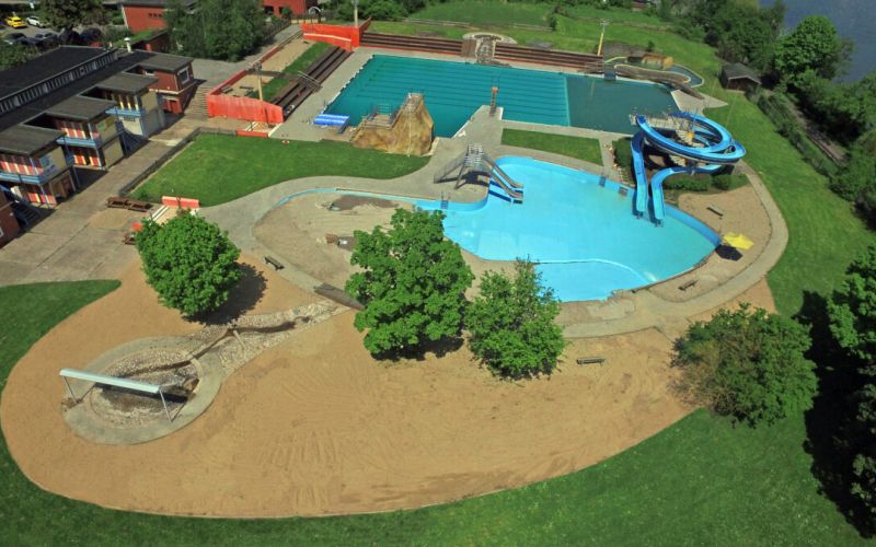 Spaß im Naturfreibad