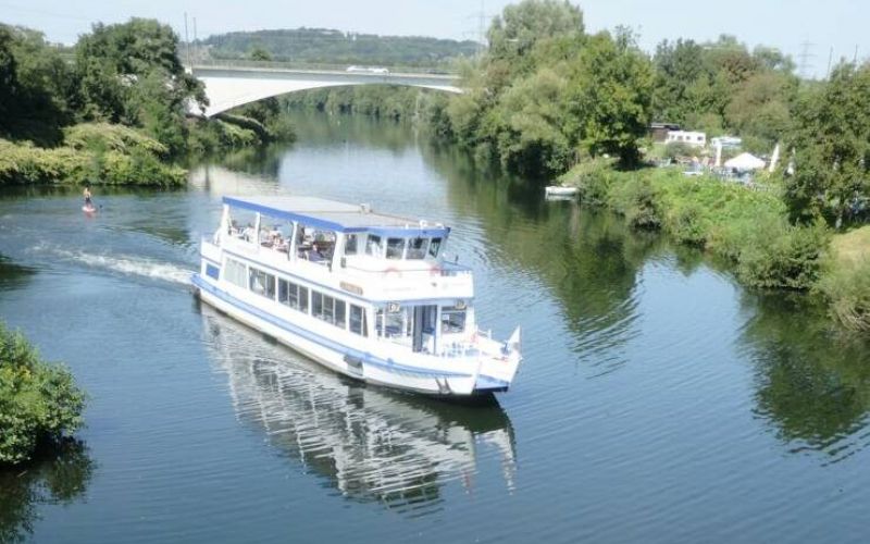 MS Schwalbe II fährt nur bis Zeche Nachtigall