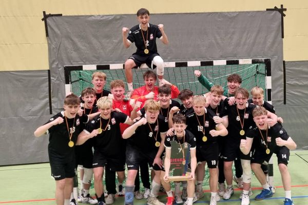 Ruhr-Gymnasium: Meistertitel mit dem Handball-Verband Nordrhein