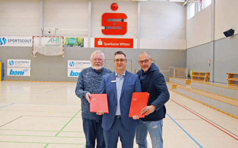 Sparkasse Witten und TuS Bommern: Erfolgreiche Kooperation wird fortgesetzt