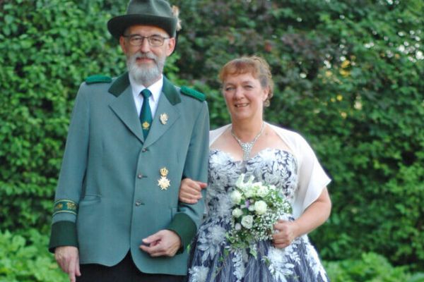 Das aktuelle Königspaar: Simone Micke und Ralf Striepen