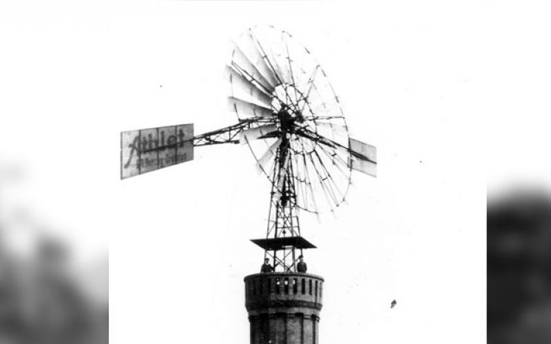 Windkraft in Bommern anno 1923